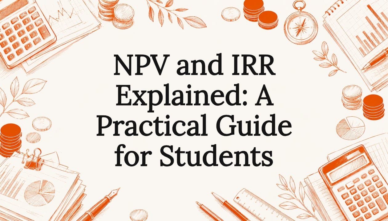 NPV and IRR Explained: A Practical Guide for Students