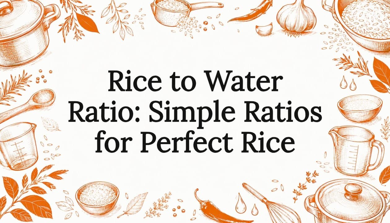 Rice to Water Ratio: Simple Ratios for Perfect Rice