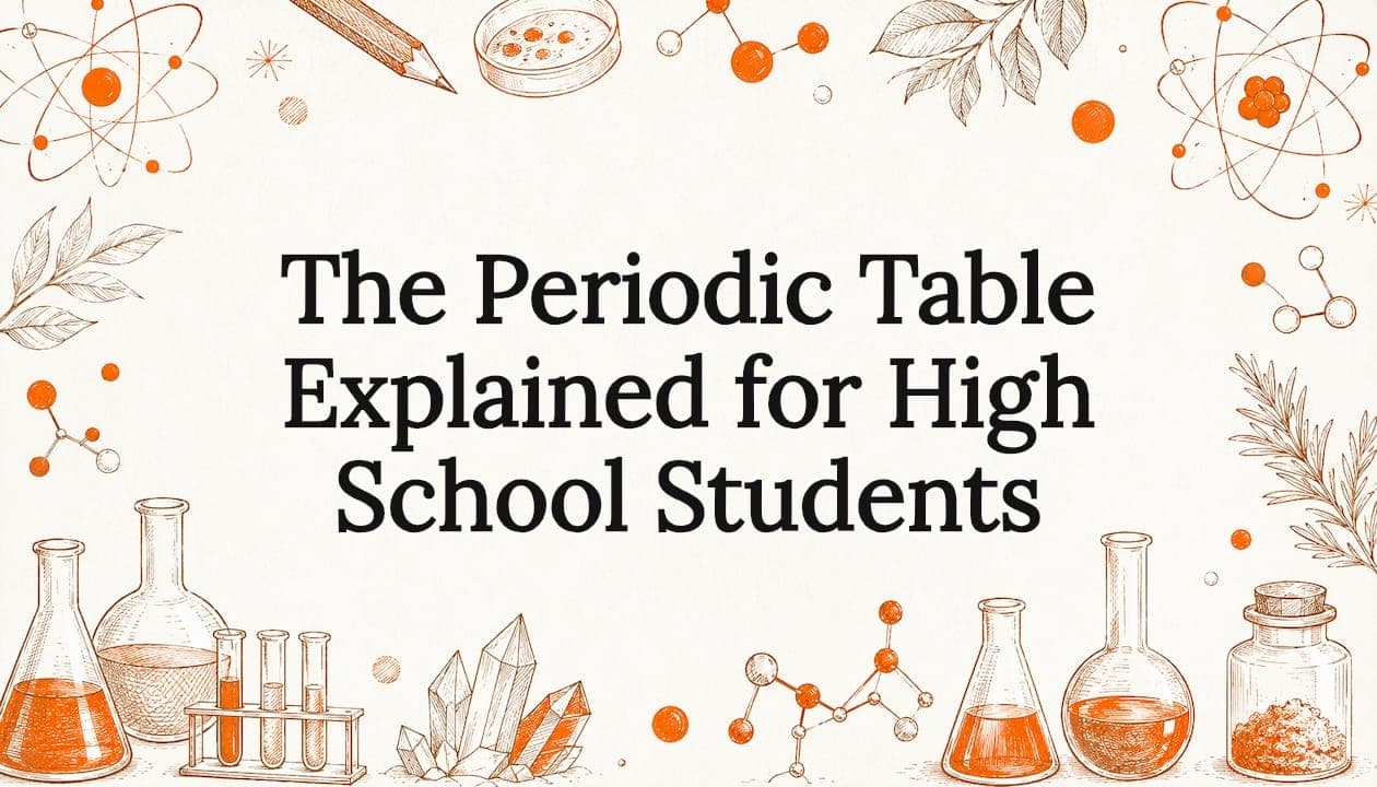 The Periodic Table Explained for High School Students