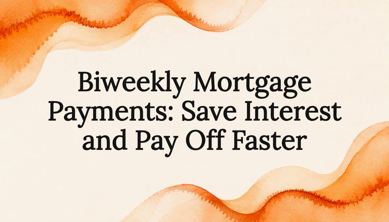 Biweekly Mortgage Payments: Save Interest and Pay Off Faster